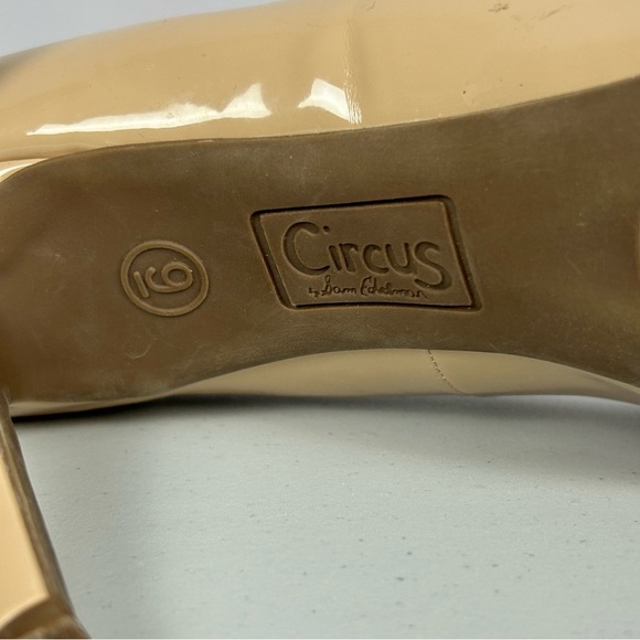 Circus by Sam Edelman Nude Patent Leather Heels Size 9 - Picture 11 of 11